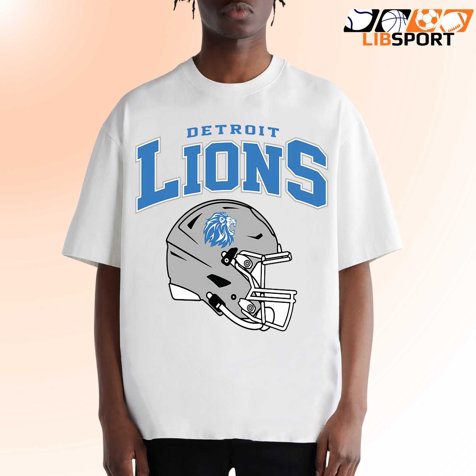 Detroit Lions Football T-Shirt, Classic Team Logo Tee, Unisex Nfl Fan Gift